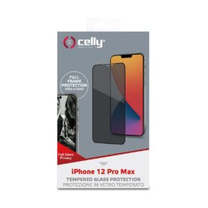 PRIVACY FULL GLASS iPhone 12 PRO MAX Black